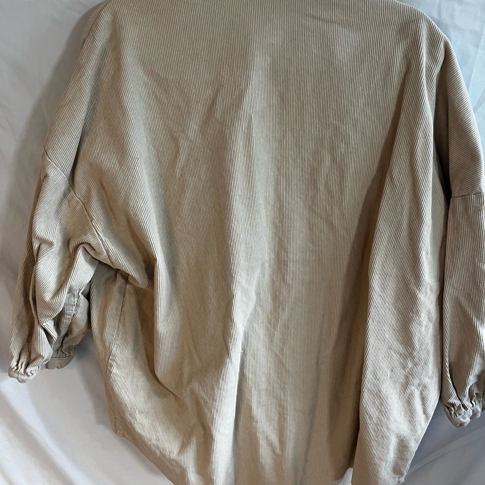oversized shacket - Picture 2 of 5